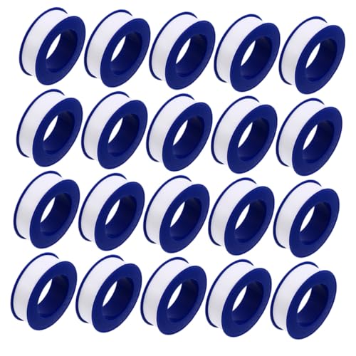 LIGIGWASH 20 Rollen Ptfe Dichtungsband für Rohrleitungen Hochtemperaturbeständig Korrosionsfest Selbstklebendes Wasserabdichtungsband Säure Alkalibeständig Einsetzbar für Wasserhähne und LIGIGWASH 20 Rollen Ptfe Dichtungsband für Rohrleitungen Hochtemperaturbeständig Korrosionsfest Selbstklebendes Wasserabdichtungsband Säure Alkalibeständig Einsetzbar für Wasserhähne und von LIGIGWASH
