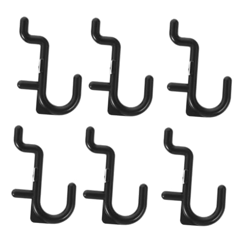 LIGIGWASH 20 Stück Teiliges Kunststoff Lochwandhaken Pegboard Haken für Werkzeughalter Stabiler Platzsparender Organizer für Garage Werkstatt und Lager von LIGIGWASH