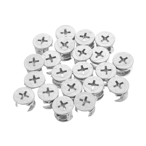 LIGIGWASH 20 Stück Teiliges Metall Cam Lock Verbindungsbeschläge mit Exzentrischer Kontermutter für Schrank Kleiderschrank und Möbelmontage Einfache Installation Langlebige Möbel-hardware LIGIGWASH 20 Stück Teiliges Metall Cam Lock Verbindungsbeschläge mit Exzentrischer Kontermutter für Schrank Kleiderschrank und Möbelmontage Einfache Installation Langlebige Möbel-hardware von LIGIGWASH