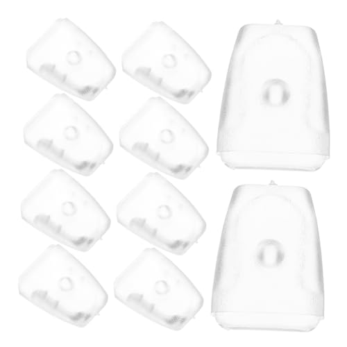 LIGIGWASH 20 Stück Teiliges PVC Abtropfkorb Ersatzfüße Flache Schutzpads für Küchenspüle und Abflusskorb rutschfeste Gitterfüße Stabiler Körbchenhalter für Waschbecken und Abtropfgestell von LIGIGWASH