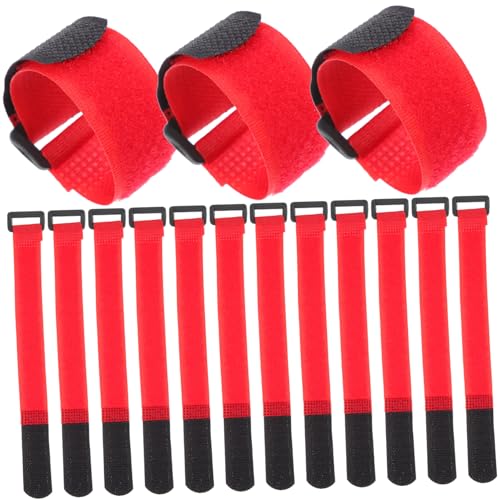 LIGIGWASH 20 Stück Teiliges Rote Klettkabelbinder mit Schnalle Verstellbare Wiederverwendbare Nylon Kabel Organizer für Netzkabel Kabelmanagement und Kabelhalter zur Flexiblen Befestigung LIGIGWASH 20 Stück Teiliges Rote Klettkabelbinder mit Schnalle Verstellbare Wiederverwendbare Nylon Kabel Organizer für Netzkabel Kabelmanagement und Kabelhalter zur Flexiblen Befestigung von LIGIGWASH