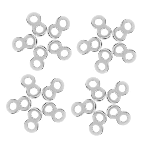 LIGIGWASH 25 Stück Teiliges Edelstahl Tischplattenverbinder- Stabile Verbindung für Möbelbefestigung Einsetzbar Rostfrei Zuverlässige Tischplattenbefestigung von LIGIGWASH