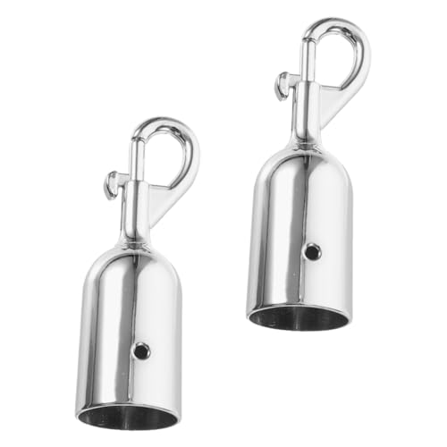 LIGIGWASH 2Stücke Kordelstopper aus Robuste Seilendstopper mit Elegantem Design für Sichere Verbindung Nutzung von Seilen für Empfangs Absperrungen von LIGIGWASH