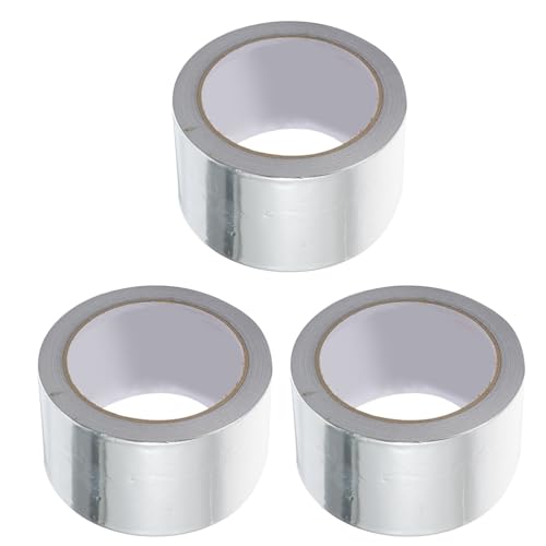 LIGIGWASH 3 Stück Aluminiumfolie Reparaturband Selbstklebendes Dichtungsband für Rohrisolierung und Abdichtung und Hitzebeständig LIGIGWASH 3 Stück Aluminiumfolie Reparaturband Selbstklebendes Dichtungsband für Rohrisolierung und Abdichtung und Hitzebeständig von LIGIGWASH