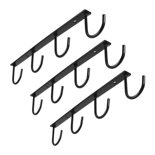 LIGIGWASH 3 Stück Robuster Tassenhalter aus Eisen mit Haken Rustikaler Becherhalter zur Platzsparenden Unter regal aufbewahrung Vielseitig für Küche Büro und Wohnzimmer Geeignet LIGIGWASH 3 Stück Robuster Tassenhalter aus Eisen mit Haken Rustikaler Becherhalter zur Platzsparenden Unter regal aufbewahrung Vielseitig für Küche Büro und Wohnzimmer Geeignet von LIGIGWASH
