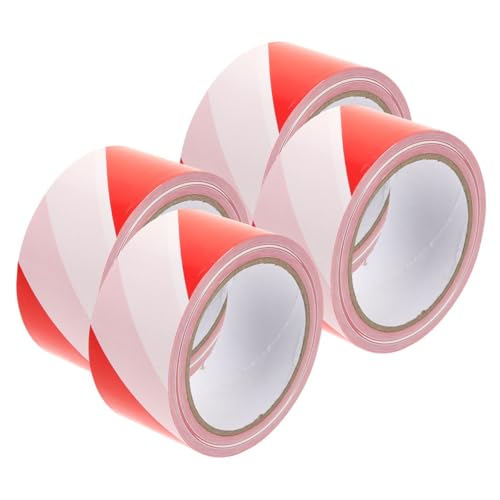 LIGIGWASH 4 Rollen Absperrband Rot Weiß PE Warnband ohne Kleber Langlebiges Barriereband für Baustellen Events und Sicherheitsmarkierung Sichtbares Sicherheitsband für Gefahrenbereiche LIGIGWASH 4 Rollen Absperrband Rot Weiß PE Warnband ohne Kleber Langlebiges Barriereband für Baustellen Events und Sicherheitsmarkierung Sichtbares Sicherheitsband für Gefahrenbereiche von LIGIGWASH