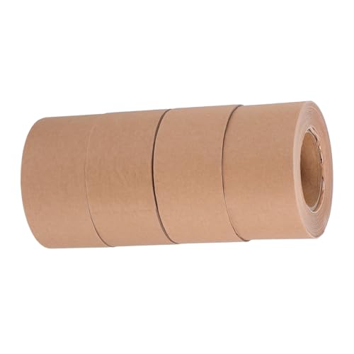 LIGIGWASH 4 Rollen Wasseraktiviertes Klebeband Selbstklebendes Beschreibbares Kraftpapier Verpackungsband Stark Haftend für Kartonversiegelung Umzug Versand Verpackung LIGIGWASH 4 Rollen Wasseraktiviertes Klebeband Selbstklebendes Beschreibbares Kraftpapier Verpackungsband Stark Haftend für Kartonversiegelung Umzug Versand Verpackung von LIGIGWASH