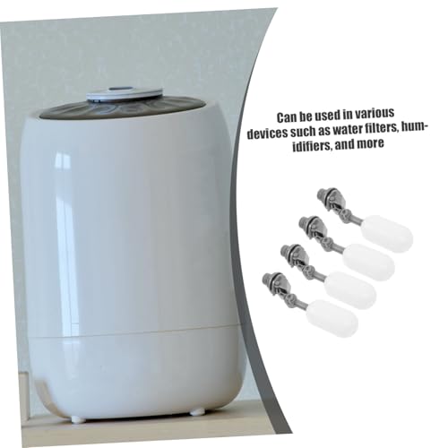 LIGIGWASH 4 Sätze Schwimmerventile Kunststoff Einstellbarer Arm Automatisches Wasserstandsregelventil für Aquarium Teich Wassertank Zubehör Langlebig Druckbeständig von LIGIGWASH