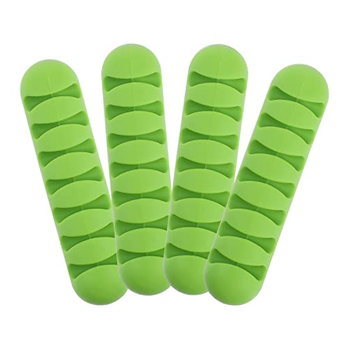 LIGIGWASH 4 Stück Kabelorganisator Selbstklebende Kabelhalter für Schreibtisch Geeignet für USB Kabel Ladekabel und Kopfhörerkabel Praktischer Kabelmanagement Halter für Ordentliches LIGIGWASH 4 Stück Kabelorganisator Selbstklebende Kabelhalter für Schreibtisch Geeignet für USB Kabel Ladekabel und Kopfhörerkabel Praktischer Kabelmanagement Halter für Ordentliches von LIGIGWASH