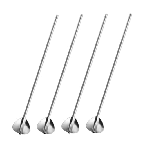 LIGIGWASH 4 Stück Teiliges Edelstahl Dessertlöffel Langlebige Trinkhalm löffel Kombination Vielseitig für Eis Früchte Getränke Platzsparend für Zuhause Restaurant Geeignet Wiederverwendbar LIGIGWASH 4 Stück Teiliges Edelstahl Dessertlöffel Langlebige Trinkhalm löffel Kombination Vielseitig für Eis Früchte Getränke Platzsparend für Zuhause Restaurant Geeignet Wiederverwendbar von LIGIGWASH