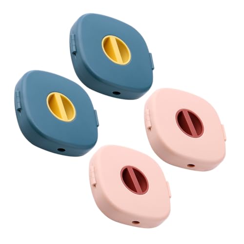 LIGIGWASH 4 Stück Teiliges Kabelmanagement mit Drehbarem Ladekabel Organizer und Telefonhalter Praktischer Kabelaufwickler für Schreibtisch und Outdoor Buntes Aufbewahrungsbox für Daten und von LIGIGWASH