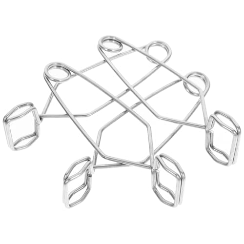 LIGIGWASH 4 Stück Teiliges Kleine Federbetriebene Eisen reagenzglas klemmen Hitzebeständig Selbstschließend Silberfarben Laborbedarf für Schule Forschung und Heimgebrauch LIGIGWASH 4 Stück Teiliges Kleine Federbetriebene Eisen reagenzglas klemmen Hitzebeständig Selbstschließend Silberfarben Laborbedarf für Schule Forschung und Heimgebrauch von LIGIGWASH