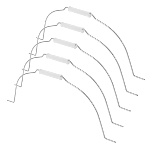 LIGIGWASH 5 Stück Rutsch Eimergriff aus Edelstahl Ergonomischer Ersatzgriff für Milcheimer Wasserbehälter Vielseitig Leicht und Sicher für Haushalt und Garten LIGIGWASH 5 Stück Rutsch Eimergriff aus Edelstahl Ergonomischer Ersatzgriff für Milcheimer Wasserbehälter Vielseitig Leicht und Sicher für Haushalt und Garten von LIGIGWASH