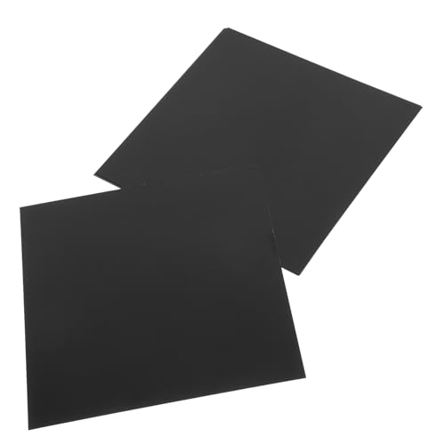 LIGIGWASH 5 Stück Teiliges Anodisierte Schwarze Aluminiumplatten Langlebige Metallplatten Blank zum Gravieren und Vielseitigen Einsatz für Schilder und DIY von LIGIGWASH