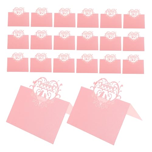 LIGIGWASH 50 Stück Hochzeits-tischkarten Love Bird Design mit Herzmotiv Leichte Beschreibbare Platzkarten für Verlobungsfeiern Empfang Romantische Anlässe und Elegante Tischdekoration LIGIGWASH 50 Stück Hochzeits-tischkarten Love Bird Design mit Herzmotiv Leichte Beschreibbare Platzkarten für Verlobungsfeiern Empfang Romantische Anlässe und Elegante Tischdekoration von LIGIGWASH
