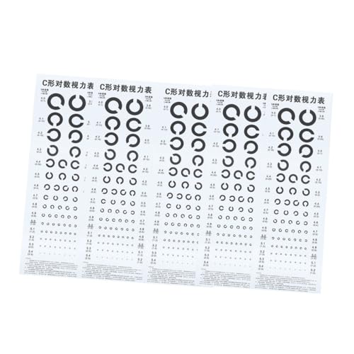LIGIGWASH 6 Blätter Standard C Sehtafel Teiliges PVC Wand Visualtesttafel für Erwachsene Langlebige Visuelle Augenuntersuchungstafel für Zuhause Schule und Praxis Einfach Aufzuhängen LIGIGWASH 6 Blätter Standard C Sehtafel Teiliges PVC Wand Visualtesttafel für Erwachsene Langlebige Visuelle Augenuntersuchungstafel für Zuhause Schule und Praxis Einfach Aufzuhängen von LIGIGWASH
