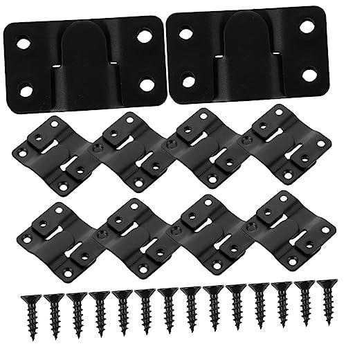 LIGIGWASH 6 Paare Interlocking Aufhängehaken Montagehalterung für Bilderrahmen Spiegel Möbelverbinder mit Schrauben Rostfrei Stabil Wiederverwendbar Geeignet für Schwere Aufhängung LIGIGWASH 6 Paare Interlocking Aufhängehaken Montagehalterung für Bilderrahmen Spiegel Möbelverbinder mit Schrauben Rostfrei Stabil Wiederverwendbar Geeignet für Schwere Aufhängung von LIGIGWASH