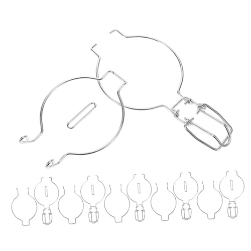 LIGIGWASH 6 Stück Teiliges Drahtbügel Verschlüsse für Weithals Einmachgläser Federnder Verschlussclip für Luftdichte Aufbewahrung von Marmelade Konserven und Lebensmitteln LIGIGWASH 6 Stück Teiliges Drahtbügel Verschlüsse für Weithals Einmachgläser Federnder Verschlussclip für Luftdichte Aufbewahrung von Marmelade Konserven und Lebensmitteln von LIGIGWASH