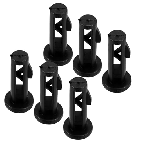 LIGIGWASH 6 Stück Teiliges Mülltonnendeckel Schloss aus Robustem Nylon Ersatz Mülltonnendeckel Verriegelung für Outdoor Abfallbehälter Einfache Installation Langlebige Mülltonnenscharniere LIGIGWASH 6 Stück Teiliges Mülltonnendeckel Schloss aus Robustem Nylon Ersatz Mülltonnendeckel Verriegelung für Outdoor Abfallbehälter Einfache Installation Langlebige Mülltonnenscharniere von LIGIGWASH