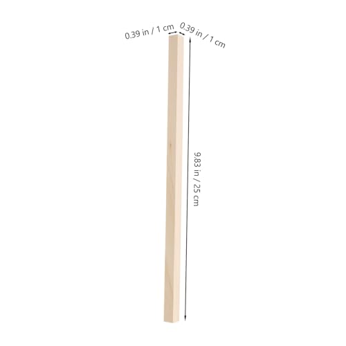 LIGIGWASH 60 Stück Quadratische Holzstäbe aus Leichtem Lindenholz Glatt Geschliffen für DIY Bastelprojekte Holzleisten für Heimdekor Vielseitig Einsetzbar für Modellbau und Kreative LIGIGWASH 60 Stück Quadratische Holzstäbe aus Leichtem Lindenholz Glatt Geschliffen für DIY Bastelprojekte Holzleisten für Heimdekor Vielseitig Einsetzbar für Modellbau und Kreative von LIGIGWASH