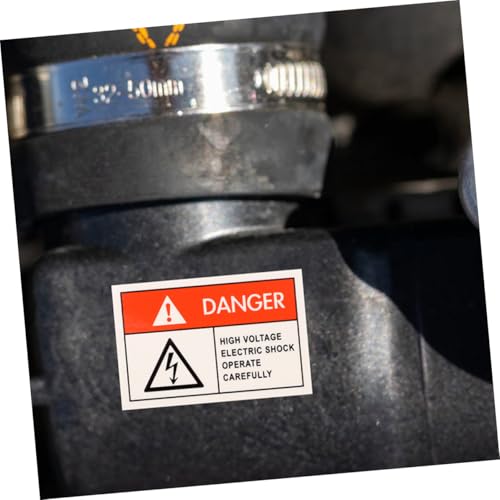 LIGIGWASH 8 Stck. Teiliges Warnschild Hochspannung Warnaufkleber Elektrische Schocks Warnzeichen Selbstklebend Kompakt Langlebig für Büro Haus Baustelle LIGIGWASH 8 Stck. Teiliges Warnschild Hochspannung Warnaufkleber Elektrische Schocks Warnzeichen Selbstklebend Kompakt Langlebig für Büro Haus Baustelle von LIGIGWASH