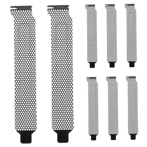 LIGIGWASH 8 Stück Teiliges Pci Slot Cover aus Lackiertem mit Schrauben Schwarze Slotblenden für PC gehäuse Staubdichte Abdeckplatten zum Schutz von Computer Komponenten und LIGIGWASH 8 Stück Teiliges Pci Slot Cover aus Lackiertem mit Schrauben Schwarze Slotblenden für PC gehäuse Staubdichte Abdeckplatten zum Schutz von Computer Komponenten und von LIGIGWASH