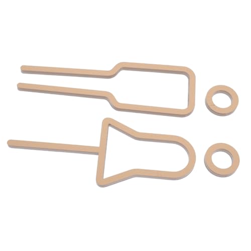 LIGIGWASH Acryl Wc schild mit Männlich Weiblich Symbol Selbstklebend Wasserfest Stilvoller Bronze farbton Geeignet für Toilettentüren und Wände Modernes Badezimmer Dekor von LIGIGWASH