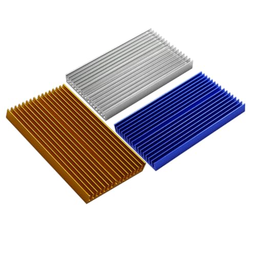 LIGIGWASH Aluminium Kühlkörperplatte aus Aluminiumlegierung Großer Kühlblock für Pcb Ic Chip Langlebiger Radiator für Effiziente Wärmeableitung Silberfarben LIGIGWASH Aluminium Kühlkörperplatte aus Aluminiumlegierung Großer Kühlblock für Pcb Ic Chip Langlebiger Radiator für Effiziente Wärmeableitung Silberfarben von LIGIGWASH