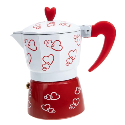 LIGIGWASH Aluminium Mokkakanne mit Integriertem Filter Leichter Italienischer Espressokocher Langlebiger Haushalts Kaffeebereiter für Zuhause und Büro Schnelles Aufbrühen durch Optimierte LIGIGWASH Aluminium Mokkakanne mit Integriertem Filter Leichter Italienischer Espressokocher Langlebiger Haushalts Kaffeebereiter für Zuhause und Büro Schnelles Aufbrühen durch Optimierte von LIGIGWASH