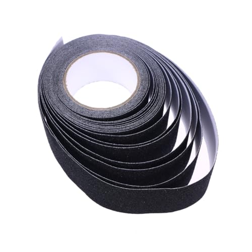 LIGIGWASH Antirutschband Schwarz PVC Breit Stark Haftend Rutschfest Für Treppen Leitern Rampen Sicherheitsband LIGIGWASH Antirutschband Schwarz PVC Breit Stark Haftend Rutschfest Für Treppen Leitern Rampen Sicherheitsband von LIGIGWASH