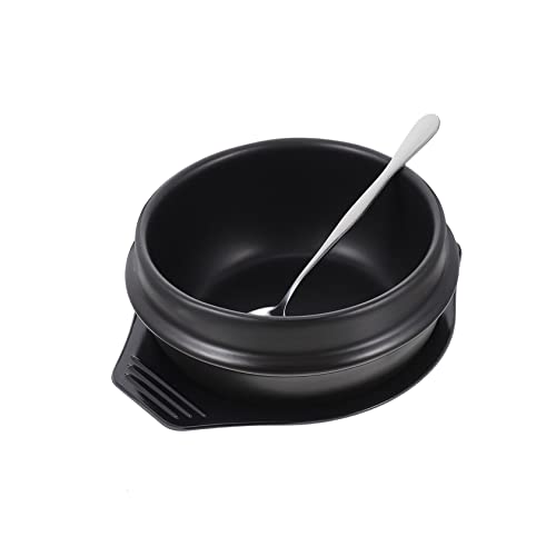 LIGIGWASH Bibimbap Auflaufform aus Keramik für Koreanische Küche Leicht und Sicher für Suppen Reisgerichte und Eintöpfe von LIGIGWASH
