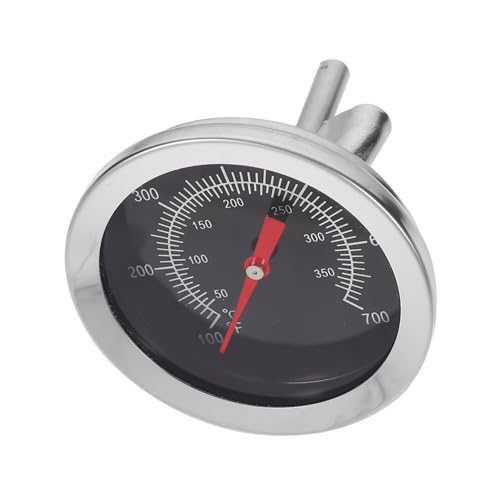 LIGIGWASH Bimetall Ofenthermometer aus Präzises Kochthermometer für Grill und Backofen Temperaturbereich Robustes Analog Thermometer mit Klarem für Sicheres Grillen und Backen von LIGIGWASH