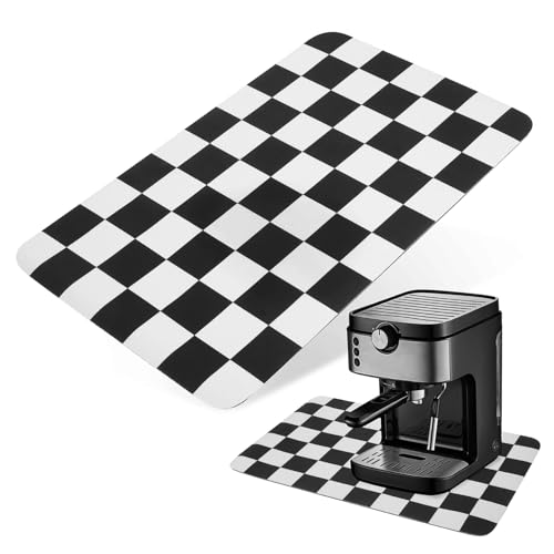 LIGIGWASH Checkered Diatom Mud Dish Drying Mat Rutschfeste Küchenablage Saugfähige Spülbeckenmatte für Kaffee und Geschirr Strapazierfähige Stilvolle Küchentheke Dekoration LIGIGWASH Checkered Diatom Mud Dish Drying Mat Rutschfeste Küchenablage Saugfähige Spülbeckenmatte für Kaffee und Geschirr Strapazierfähige Stilvolle Küchentheke Dekoration von LIGIGWASH