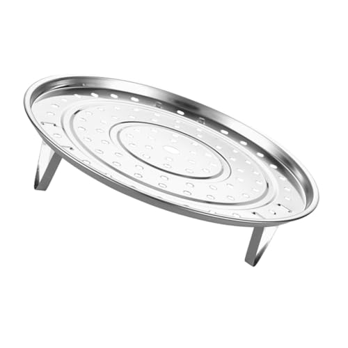 LIGIGWASH Dampfgarer Multifunktionales Dampfgestell für Gemüse Fisch Eier Robustes Dampfkochgerät mit Abnehmbaren Füßen für Gesundes Dampfgaren und Servieren LIGIGWASH Dampfgarer Multifunktionales Dampfgestell für Gemüse Fisch Eier Robustes Dampfkochgerät mit Abnehmbaren Füßen für Gesundes Dampfgaren und Servieren von LIGIGWASH