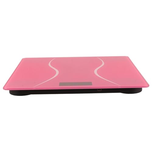 LIGIGWASH Digitale Personenwaage Hochpräzise Glaskörperwaage mit USB Akku Design für Badezimmer und Schlafzimmer Leicht Ablesbares Display für Täglichen Gebrauch LIGIGWASH Digitale Personenwaage Hochpräzise Glaskörperwaage mit USB Akku Design für Badezimmer und Schlafzimmer Leicht Ablesbares Display für Täglichen Gebrauch von LIGIGWASH