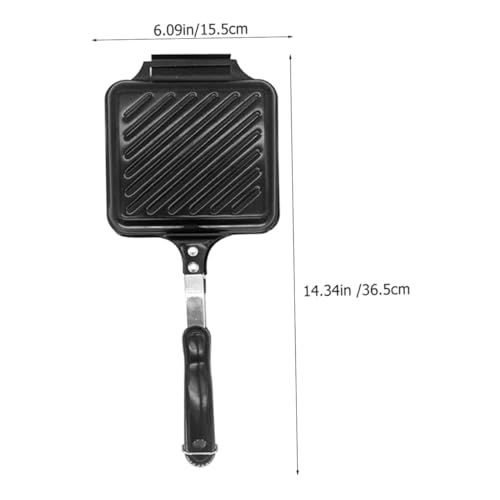 LIGIGWASH Doppelseitige Antihaft Sandwichbackform Hervorragender Wärmeleitung Praktisches Frühstücksbackgerät für Toast Eier Sandwiches Langlebig und Einfach zu Bedienen LIGIGWASH Doppelseitige Antihaft Sandwichbackform Hervorragender Wärmeleitung Praktisches Frühstücksbackgerät für Toast Eier Sandwiches Langlebig und Einfach zu Bedienen von LIGIGWASH