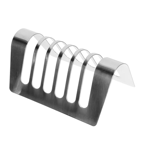 LIGIGWASH Edelstahl Brotscheiben Ständer mit Fächern Eleganter Toast Halter für Frühstück Glatte Oberfläche Robustes Küchenregal zur Brotaufbewahrung und Buffet Präsentation LIGIGWASH Edelstahl Brotscheiben Ständer mit Fächern Eleganter Toast Halter für Frühstück Glatte Oberfläche Robustes Küchenregal zur Brotaufbewahrung und Buffet Präsentation von LIGIGWASH