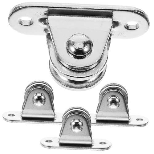 LIGIGWASH Edelstahl Doppel umlenkrollen Feststehend Schwerlast Seilrolle Heben Ziehen Für Decken Vorhänge Poolgebrauch Robust Belastbar LIGIGWASH Edelstahl Doppel umlenkrollen Feststehend Schwerlast Seilrolle Heben Ziehen Für Decken Vorhänge Poolgebrauch Robust Belastbar von LIGIGWASH