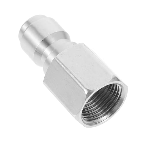 LIGIGWASH Edelstahl Hochdruckreiniger Schlauchadapter mit Schnellkupplung Robuster Innengewinde Verbinder für Gartenschläuche und Autowaschgeräte Langlebig und Vielseitig Einsetzbar LIGIGWASH Edelstahl Hochdruckreiniger Schlauchadapter mit Schnellkupplung Robuster Innengewinde Verbinder für Gartenschläuche und Autowaschgeräte Langlebig und Vielseitig Einsetzbar von LIGIGWASH