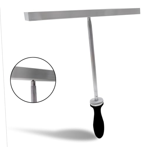 LIGIGWASH Edelstahl Magnetischer Messerhalter Wandmontage Küchenutensilienhalter Doppelstangen Magnetleiste für Sichere Messeraufbewahrung und Platzsparende Küchenorganisation von LIGIGWASH