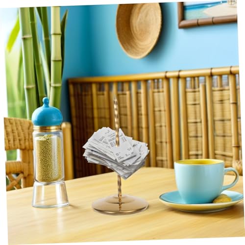 LIGIGWASH Edelstahl Quittungshalter Spike mit Robustem Sockel Langlebiger Papierhalter für Restaurant Bürobedarf Stabiles Service-order-halter-design für Stark Frequentierte Arbeitsbereiche LIGIGWASH Edelstahl Quittungshalter Spike mit Robustem Sockel Langlebiger Papierhalter für Restaurant Bürobedarf Stabiles Service-order-halter-design für Stark Frequentierte Arbeitsbereiche von LIGIGWASH