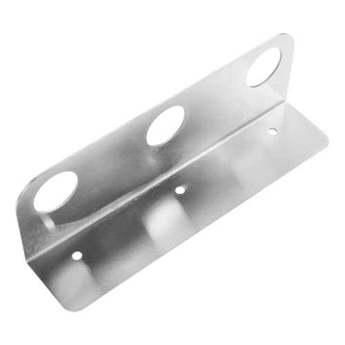 LIGIGWASH Edelstahl Seifenhalter Wandmontage Platzsparender Universeller Halter für Flüssigseifen Duschgel Lotionen Robust Rostfrei Vielseitig für Bad Dusche Organisiert und Erleichtert von LIGIGWASH