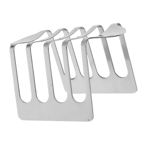 LIGIGWASH Edelstahl Toastständer mit Scheiben Rostfreier Brothalter für Küche und Frühstück Stabiler und Einfacher Toastaufbewahrungsständer für Tisch und Theke Wiederverwendbarer von LIGIGWASH