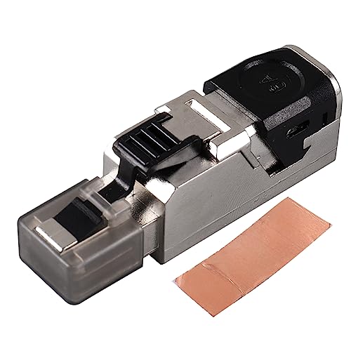 LIGIGWASH Ethernet Netzwerkstecker Cat Geschirmt Werkzeuglose Montage Modularer Stecker für Computer Router und Smart Tv Schnelle Verkabelung Flexibles Design LIGIGWASH Ethernet Netzwerkstecker Cat Geschirmt Werkzeuglose Montage Modularer Stecker für Computer Router und Smart Tv Schnelle Verkabelung Flexibles Design von LIGIGWASH