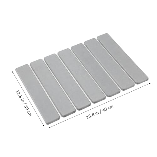 LIGIGWASH Faltbare Abtropfmatte Küchenarbeitsplatte Schnell Trocknende Kieselgur Matte Wasserabsorbierende Geschirrmatte Hitzebeständig für Töpfe Flaschen Becher LIGIGWASH Faltbare Abtropfmatte Küchenarbeitsplatte Schnell Trocknende Kieselgur Matte Wasserabsorbierende Geschirrmatte Hitzebeständig für Töpfe Flaschen Becher von LIGIGWASH