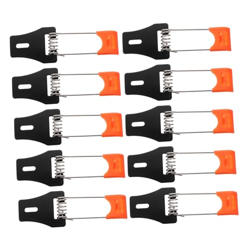 LIGIGWASH Federspannclips für Einbauleuchten Robuste Metallhalterungen für Deckenleuchten und Lüfter Einfache Montage Stabile Befestigung von Innenbeleuchtung und Downlights von LIGIGWASH