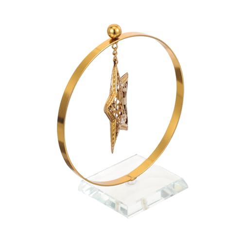 LIGIGWASH Fünfzackiger Stern Deko Ornament aus Metall und Kristall mit Stabilem Standfuß Kunstvolles Tischdekor für Wohnzimmer Büro Schaufenster Hochwertige Schreibtischdekoration LIGIGWASH Fünfzackiger Stern Deko Ornament aus Metall und Kristall mit Stabilem Standfuß Kunstvolles Tischdekor für Wohnzimmer Büro Schaufenster Hochwertige Schreibtischdekoration von LIGIGWASH