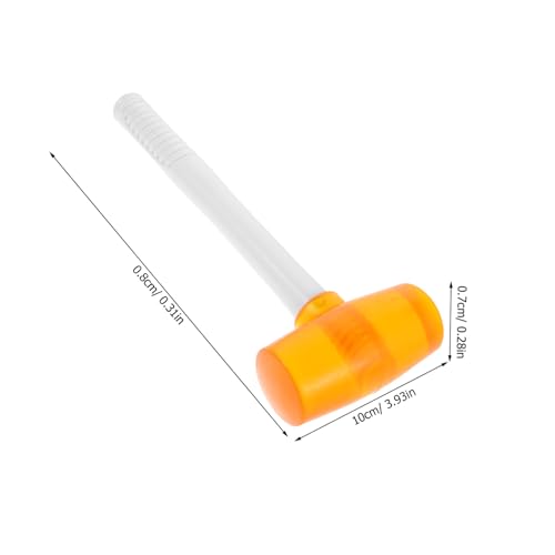 LIGIGWASH Gummihammer mit Elastischem Stoßdämpfendem Kopf Ergonomischem Griff Transparenter Gelber Gummikopf Schont Oberflächen für Bodenverlegung Möbelmontage DIY und Renovierung LIGIGWASH Gummihammer mit Elastischem Stoßdämpfendem Kopf Ergonomischem Griff Transparenter Gelber Gummikopf Schont Oberflächen für Bodenverlegung Möbelmontage DIY und Renovierung von LIGIGWASH