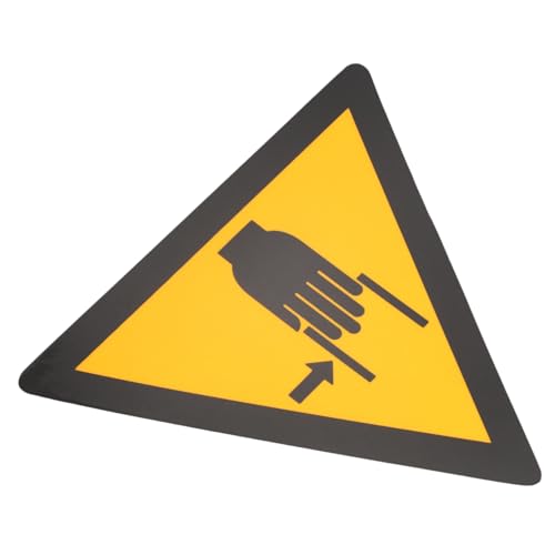 LIGIGWASH Handwarnaufkleber Handquetschgefahr Selbstklebend Starke Haftung Sicherheitswarnung für Baustellen Fabriken Maschinen Geräte LIGIGWASH Handwarnaufkleber Handquetschgefahr Selbstklebend Starke Haftung Sicherheitswarnung für Baustellen Fabriken Maschinen Geräte von LIGIGWASH