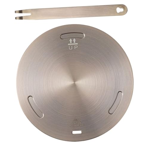 LIGIGWASH Induktionskochplatte Adapterplatte Roségold Wärmeleitplatte für Elektro und Gasherd Hitzeverteilend Sicherer Wärmekonverter für Induktionsherd und Kochfeld LIGIGWASH Induktionskochplatte Adapterplatte Roségold Wärmeleitplatte für Elektro und Gasherd Hitzeverteilend Sicherer Wärmekonverter für Induktionsherd und Kochfeld von LIGIGWASH